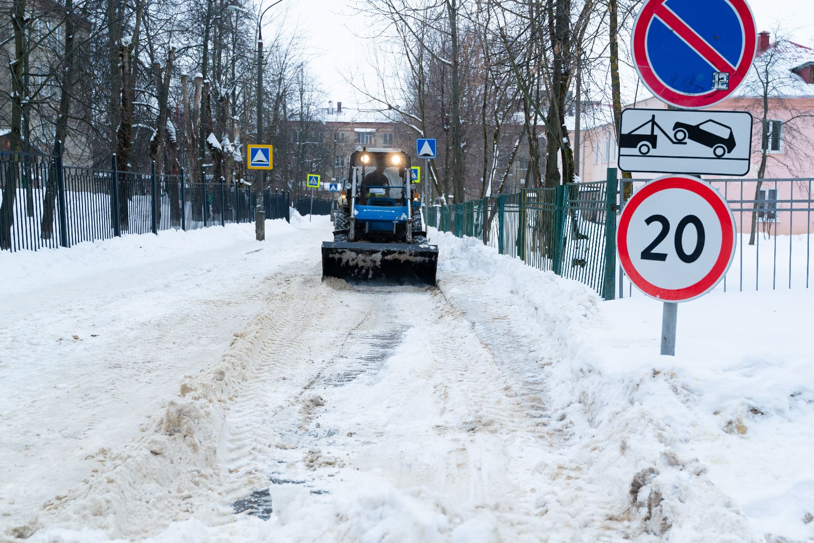 лыткарино, жкх, очистка, снег,