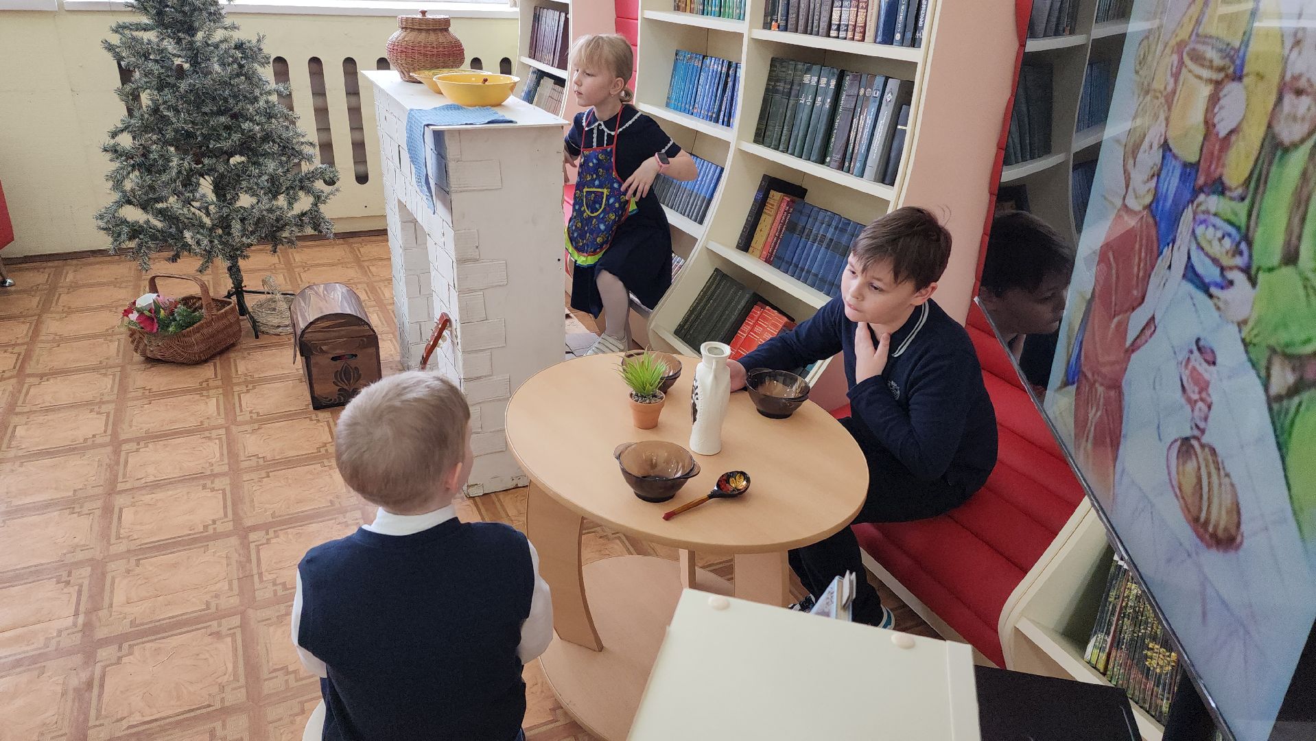 шатура, басни крылова, годовщина, библиотекарь,