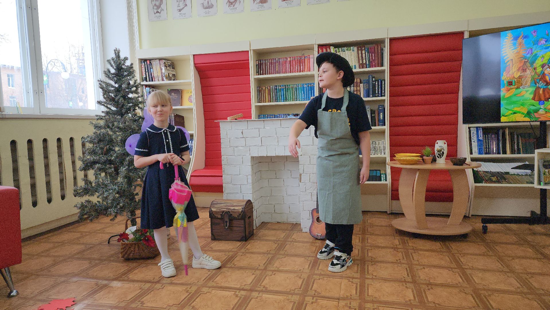 шатура, басни крылова, годовщина, библиотекарь,