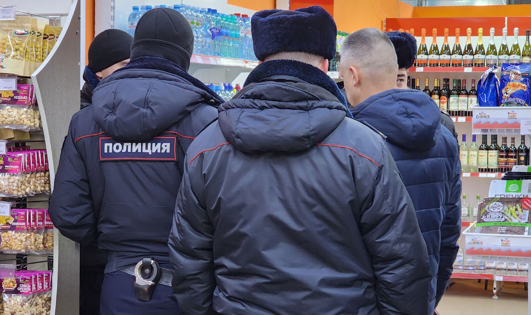 рейд главы, проверка торговых объектов, правопорядок,