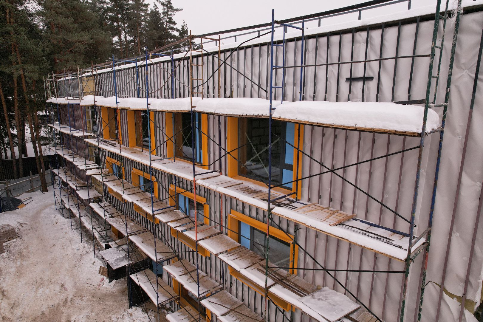 видео с коптера, лицей, долгих,