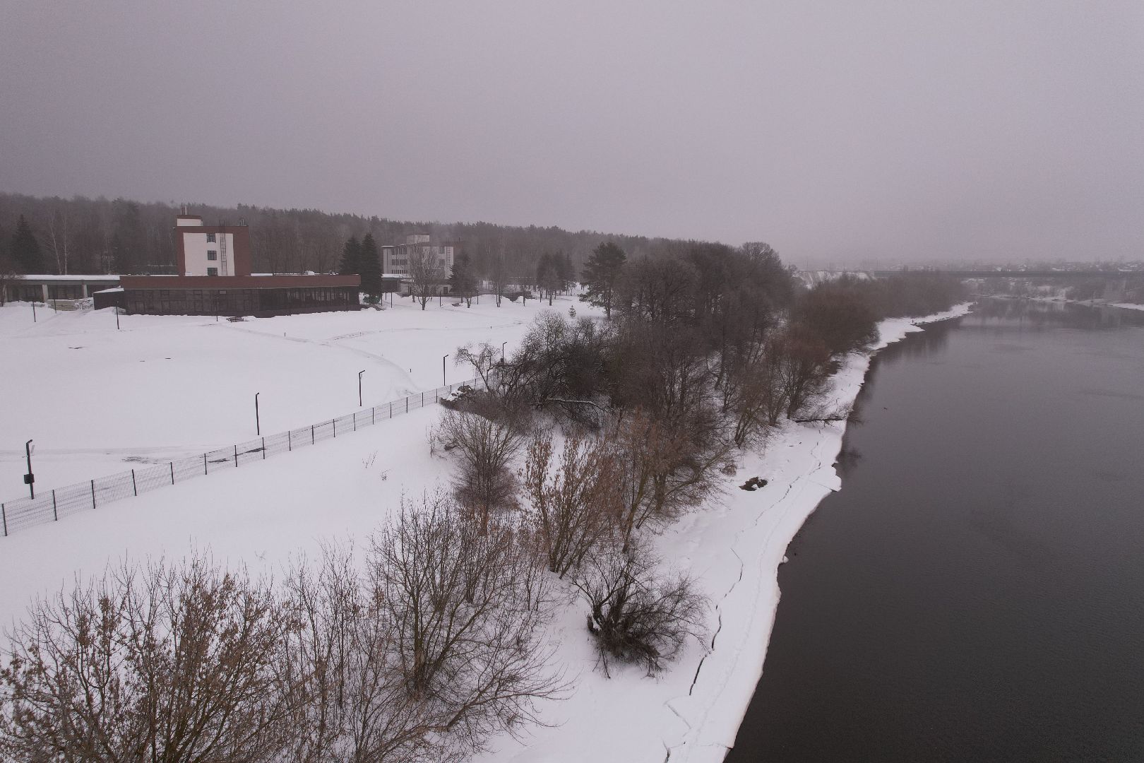 видео с коптера, отель, воскресенск,