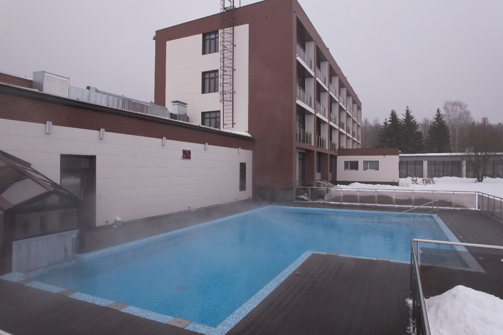 видео с коптера, отель, воскресенск,