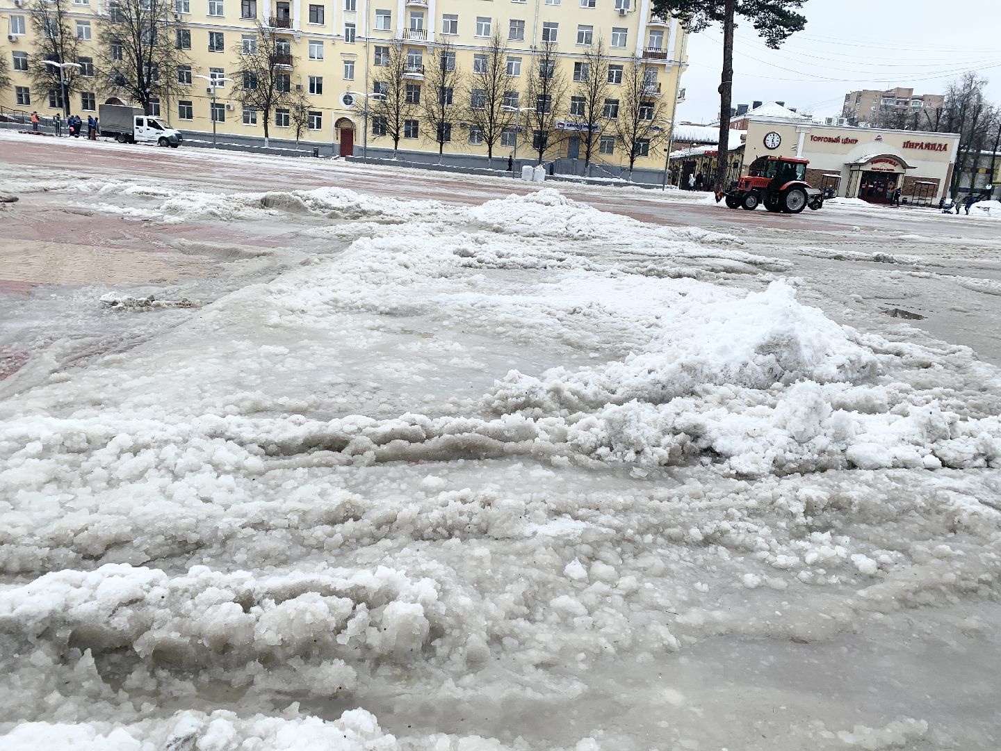 Балашиха, Подмосковье, ЖКХ, Уборка снега, ледяной дождь, ледяная горка,