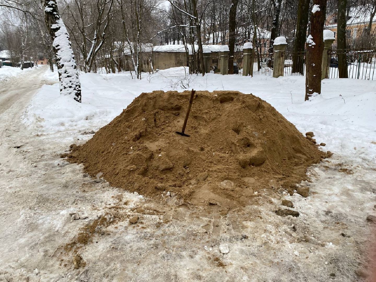 чехов, благоустройство, гололед, обработка дорог, пешеходная зона,