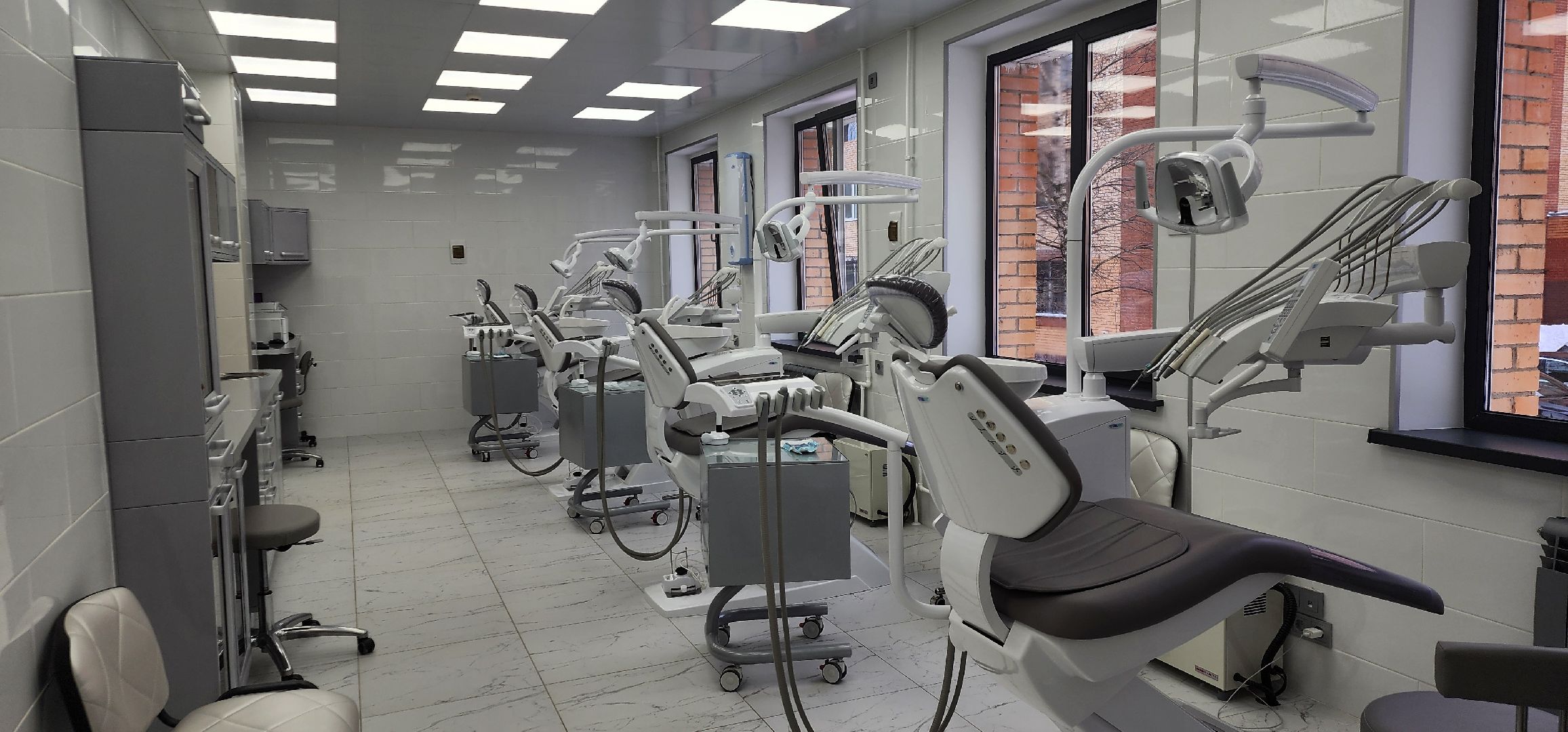 Минздрав Подмосковья, Домодедовская стоматология, ремонт кабинета ОМС,