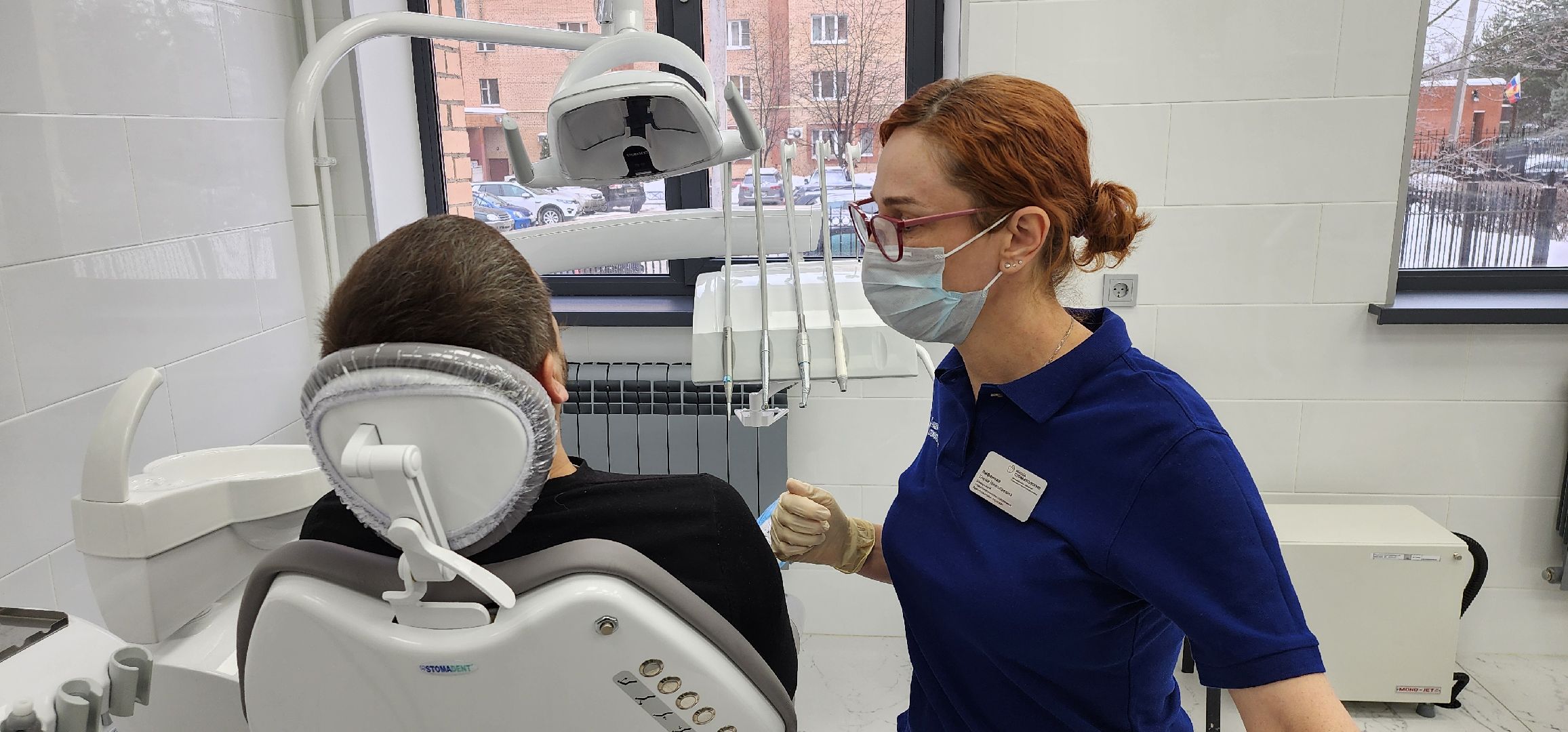 Минздрав Подмосковья, Домодедовская стоматология, ремонт кабинета ОМС,