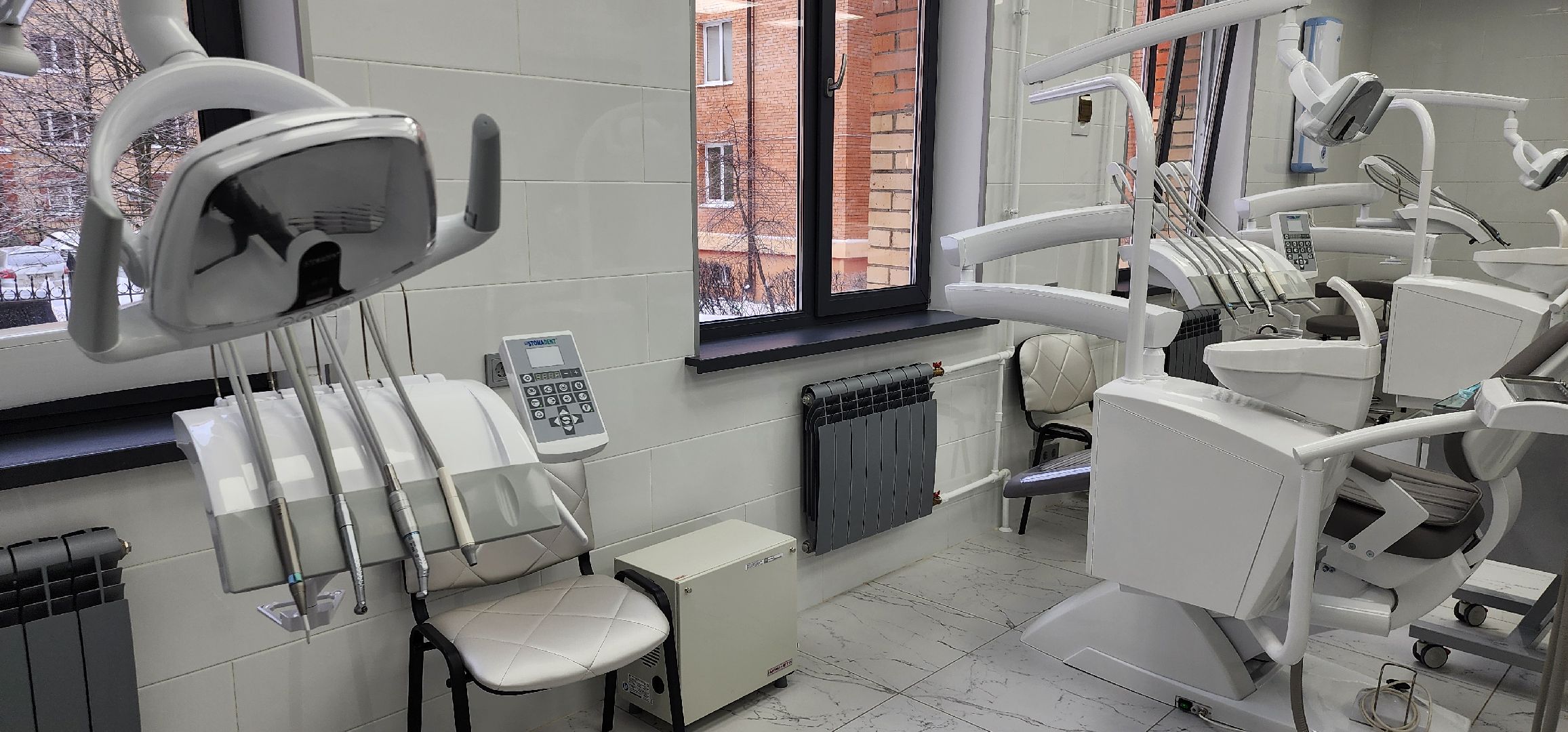 Минздрав Подмосковья, Домодедовская стоматология, ремонт кабинета ОМС,