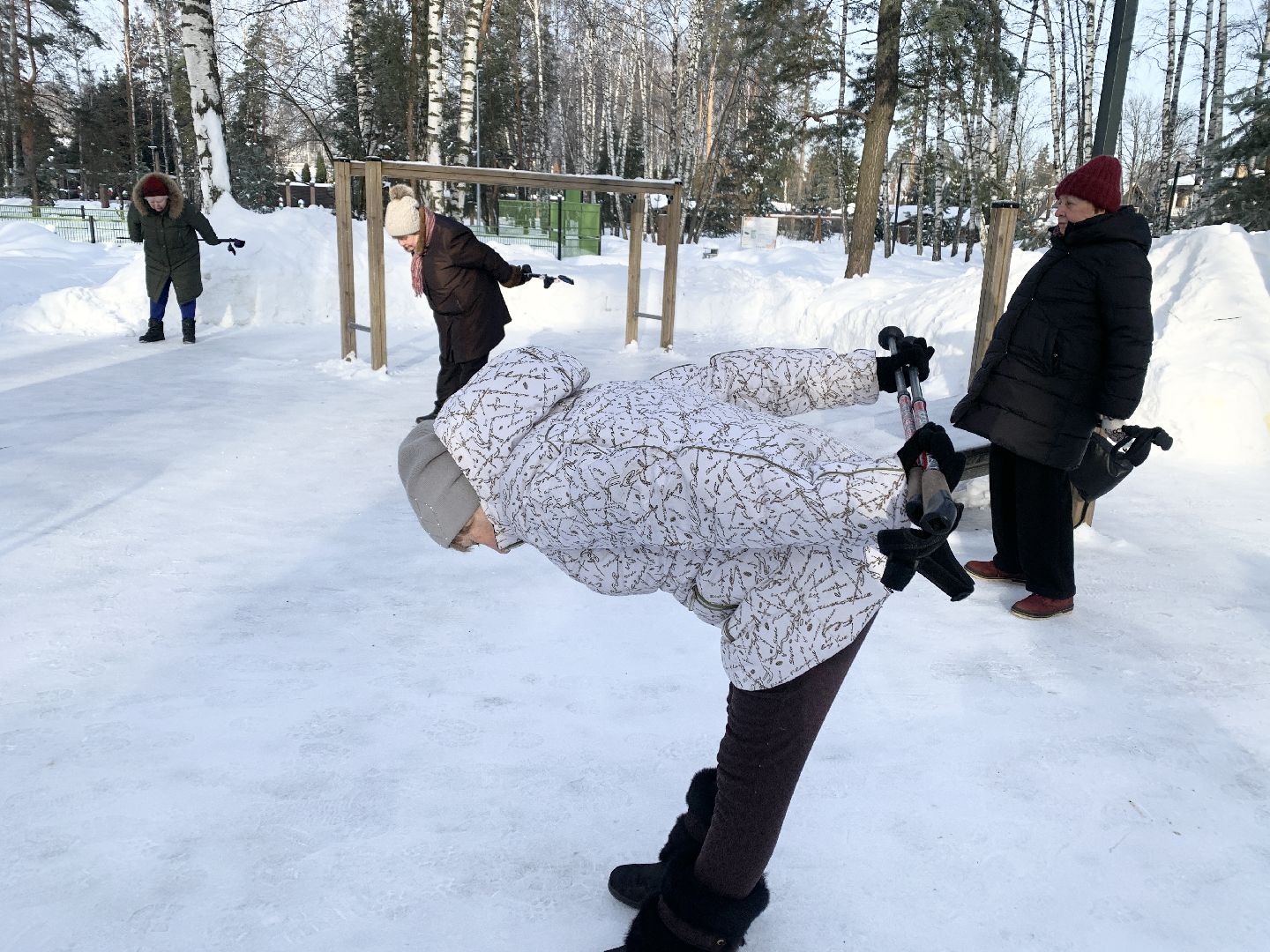 Балашиха, Подмосковье, Активное долголетие, северная ходьба, Парки Балашихи,