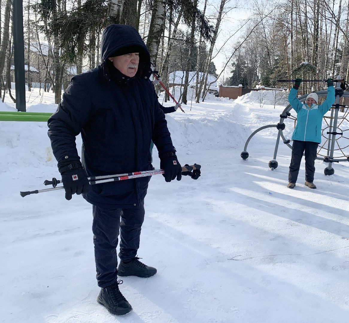 Балашиха, Подмосковье, Активное долголетие, северная ходьба, Парки Балашихи,