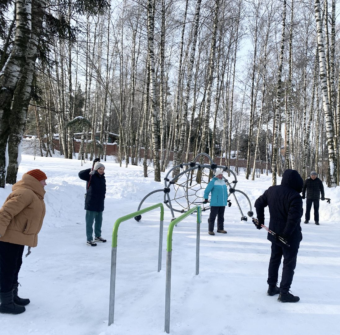Балашиха, Подмосковье, Активное долголетие, северная ходьба, Парки Балашихи,