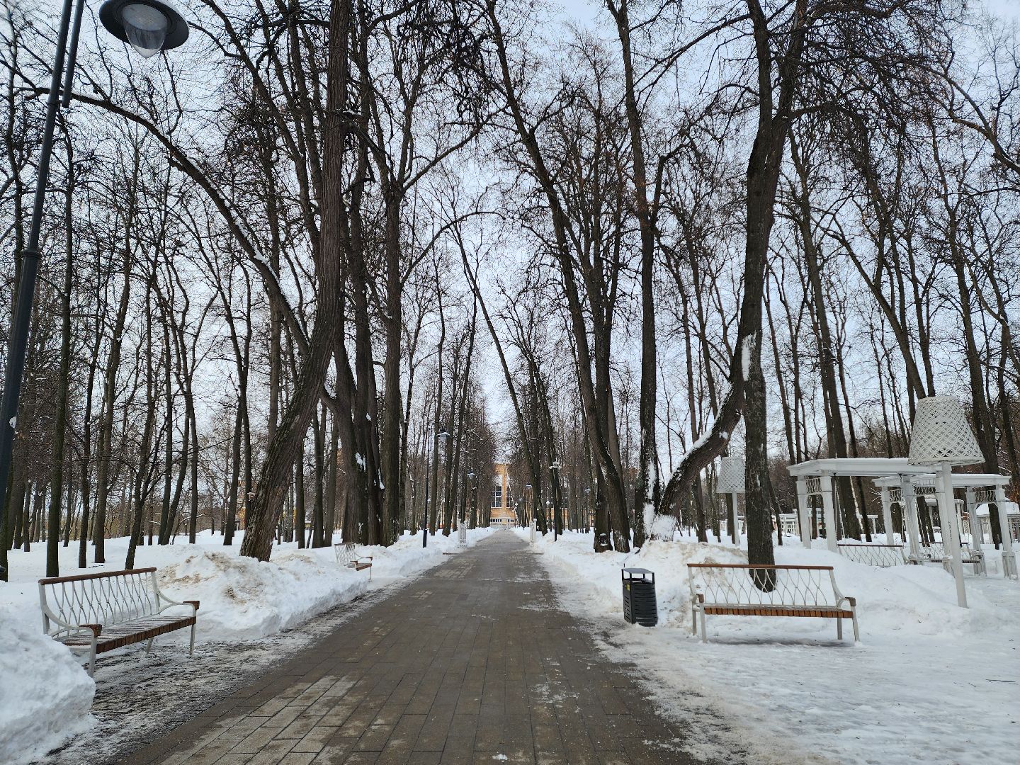 воскресенск, жкх, уборка снега, парк кривякино,