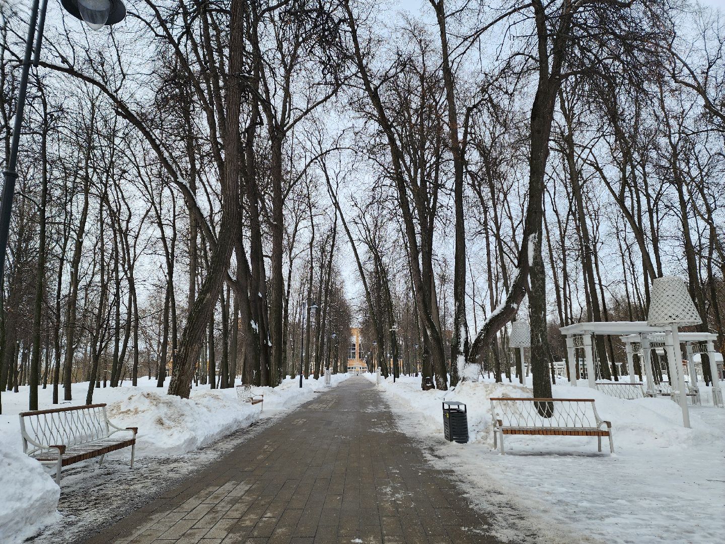 воскресенск, жкх, уборка снега, парк кривякино,