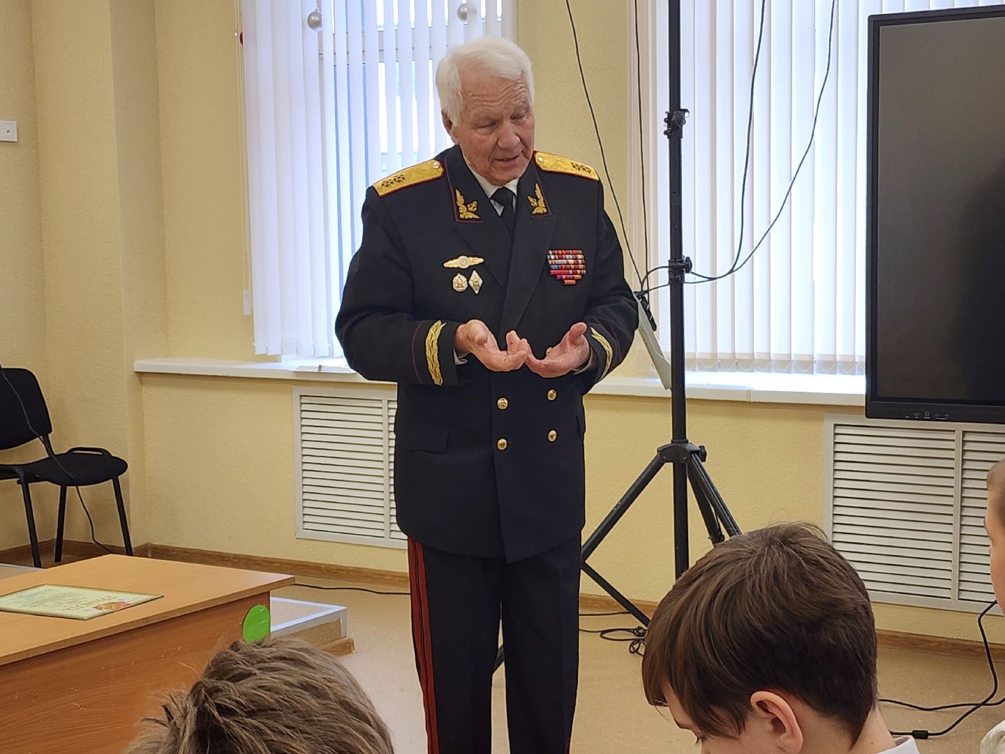 урок мужества, встречи с интересными людьми,