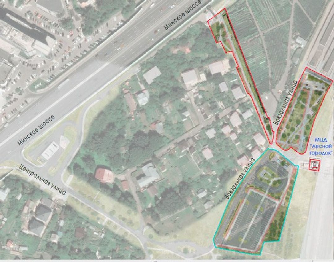 Благоустройство, Одинцовский городской округ, мцд, мцд-4, Лесной Городок, голосование, администрация, сквер, парковка,