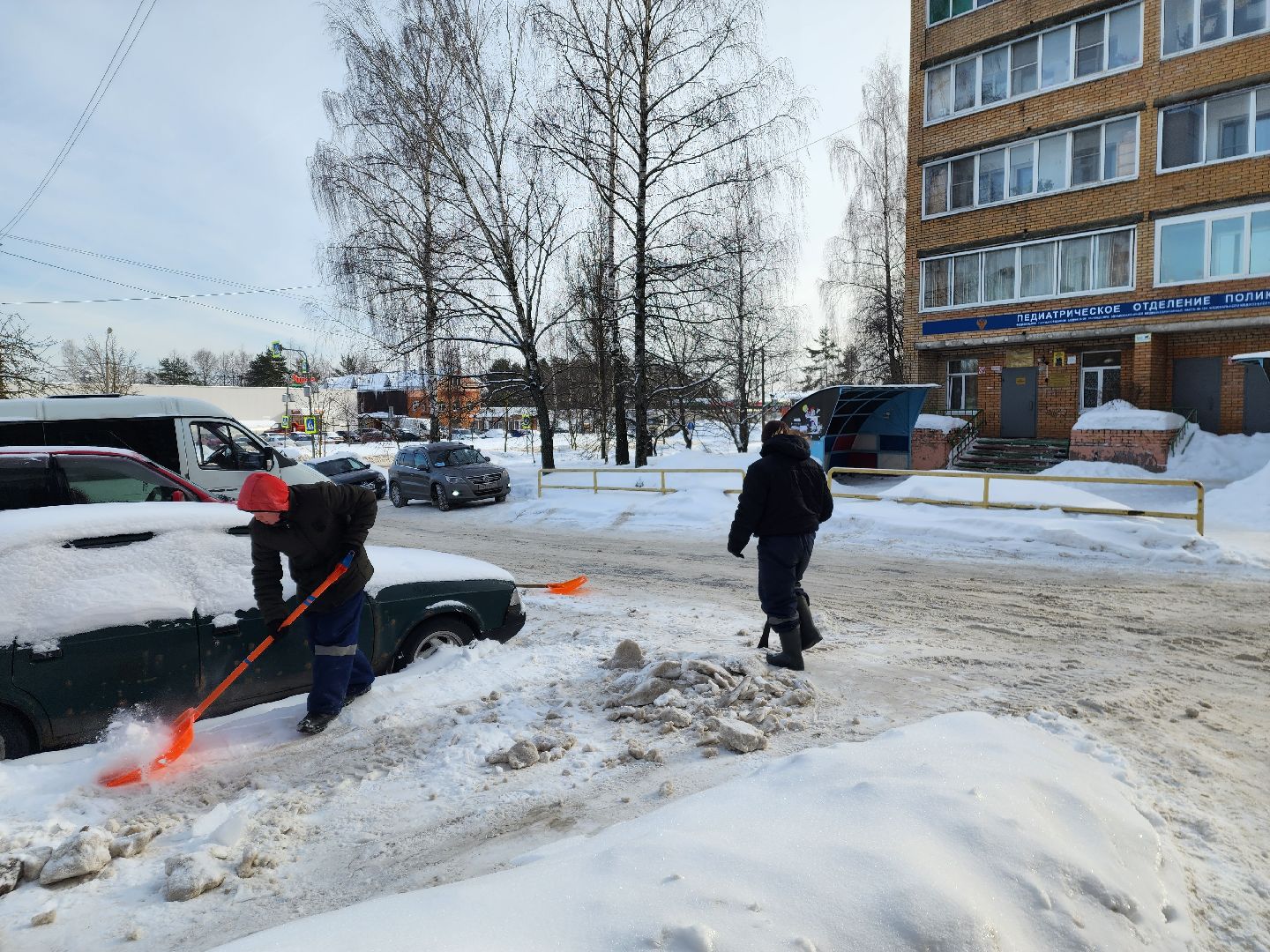 красноармейск, г.о. пушкинский, парковки, уборка города,
