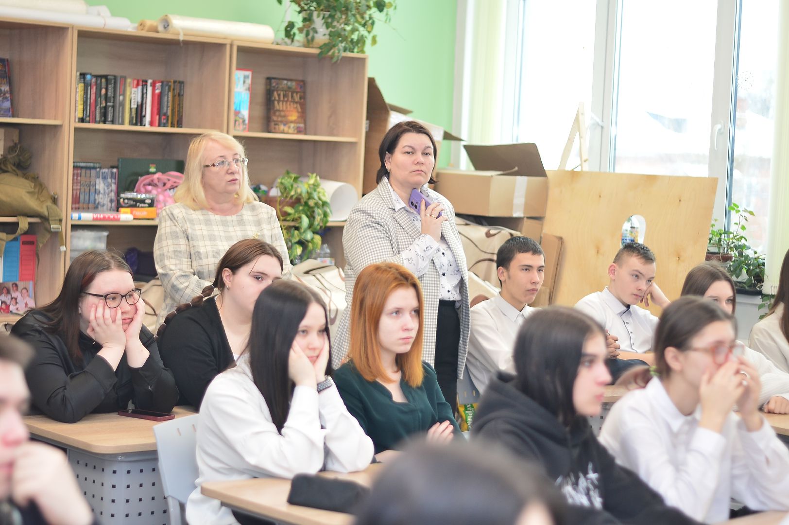 урок мужества, Большая Шатура, Классные встречи, классный час, образование, воспитание,