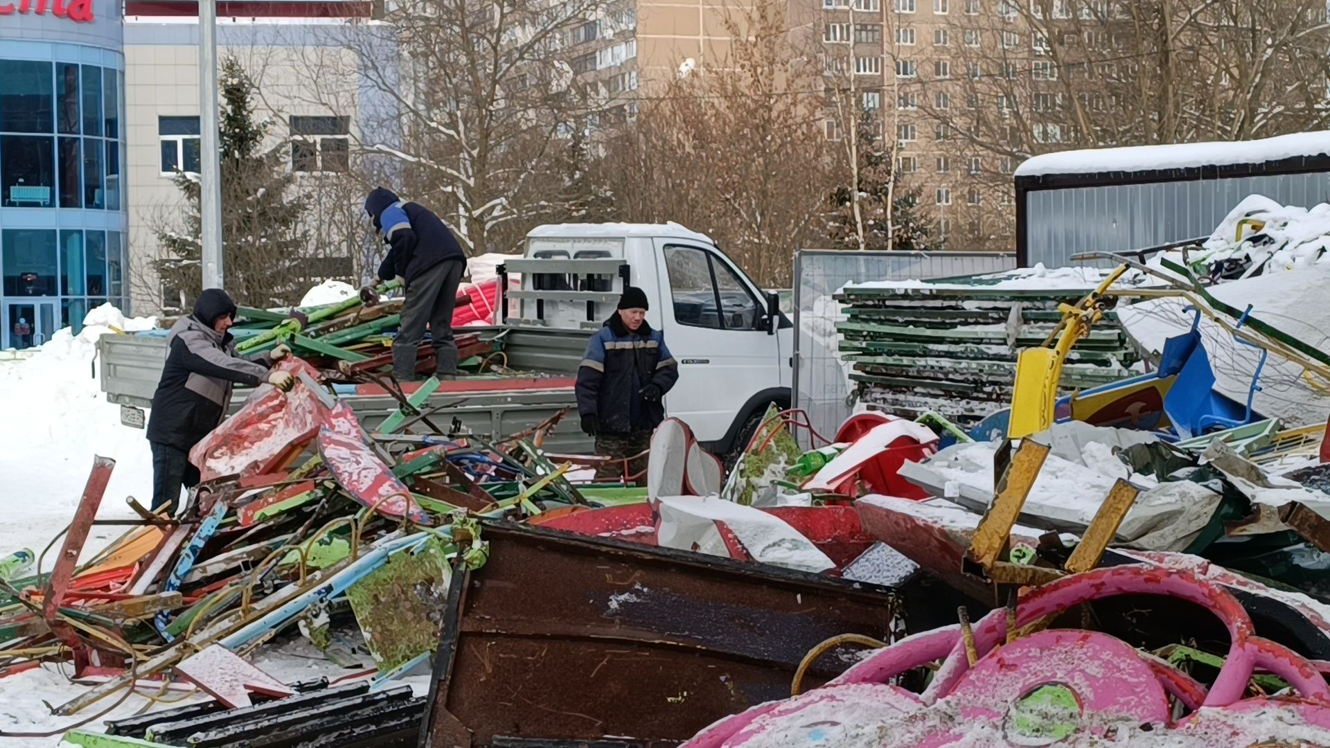 парк, реконструкция, лобня,