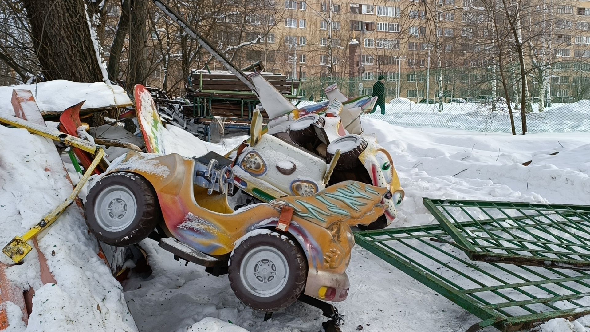 парк, реконструкция, лобня,