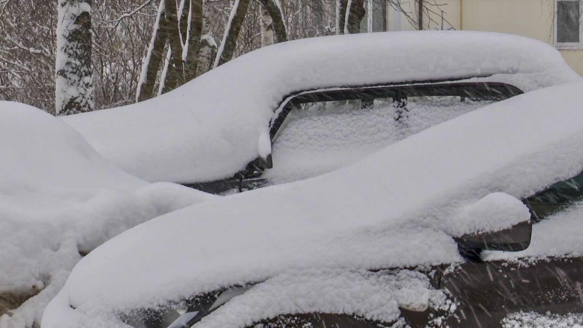 Клин, общество, транспорт, авто, снег, уборка снега,