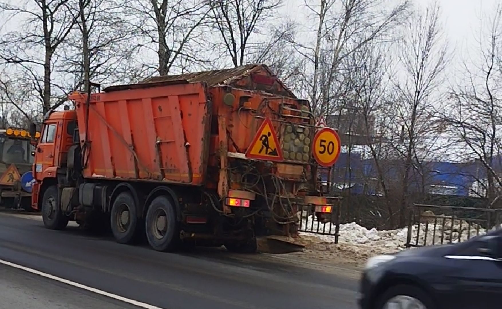 Бронницы, Уборка тротуаров, Уборка снега, обработка дорог, Обработка остановок,