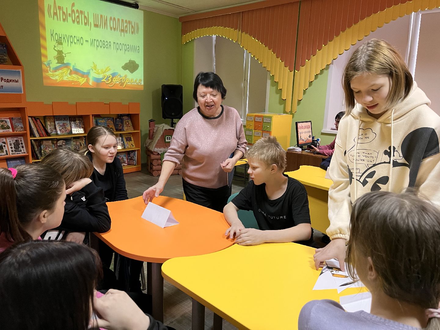 шаховская, библиотека, дети,