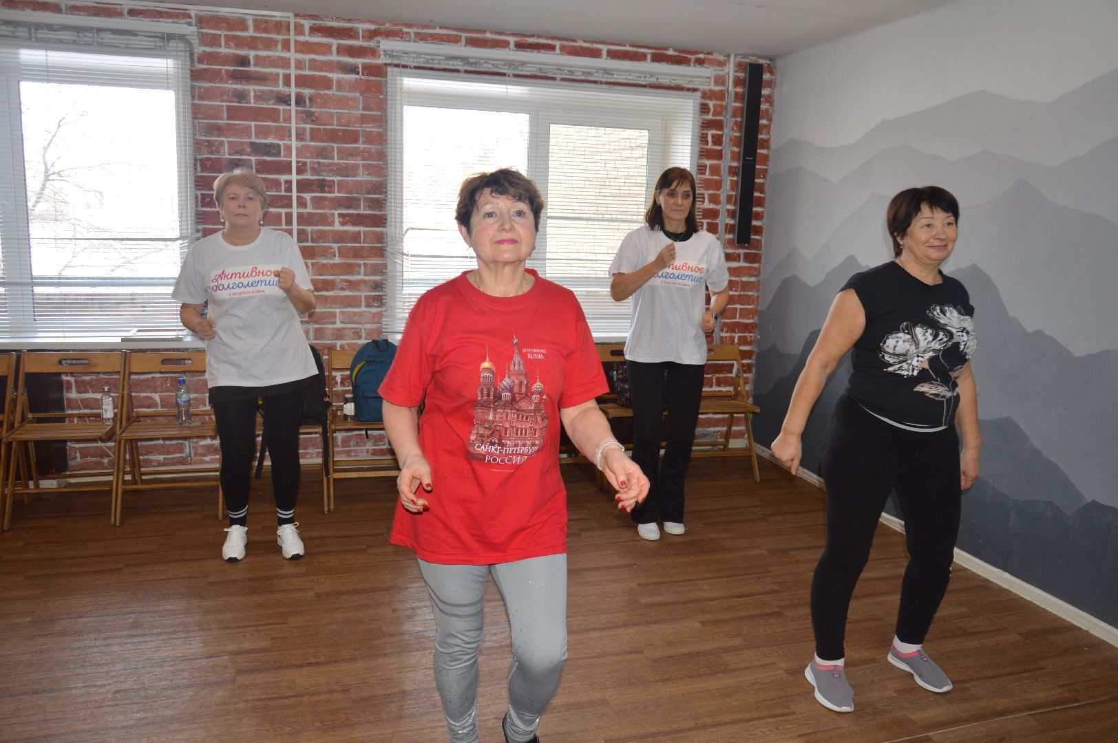 шатура, фитнес для долголетов, фитнес-центр, молодежный центр, активное долголети,