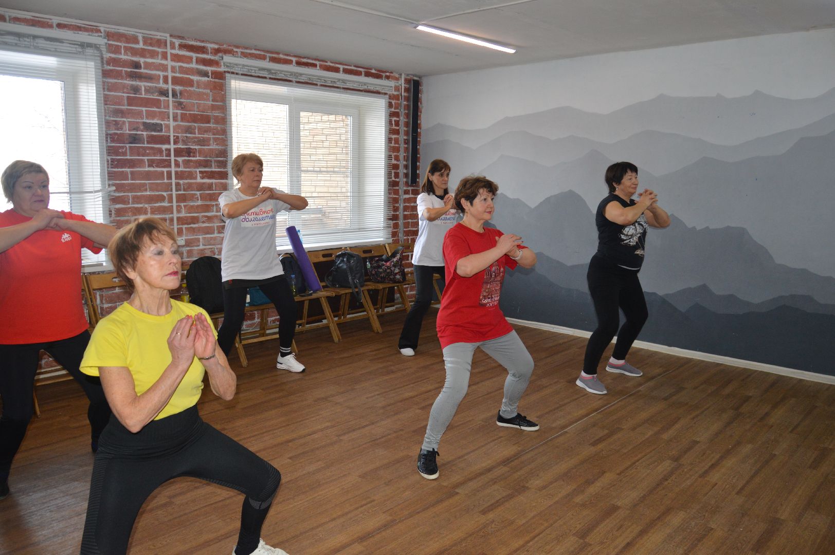 шатура, фитнес для долголетов, фитнес-центр, молодежный центр, активное долголети,