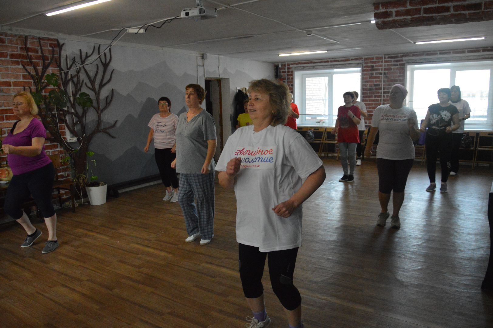 шатура, фитнес для долголетов, фитнес-центр, молодежный центр, активное долголети,