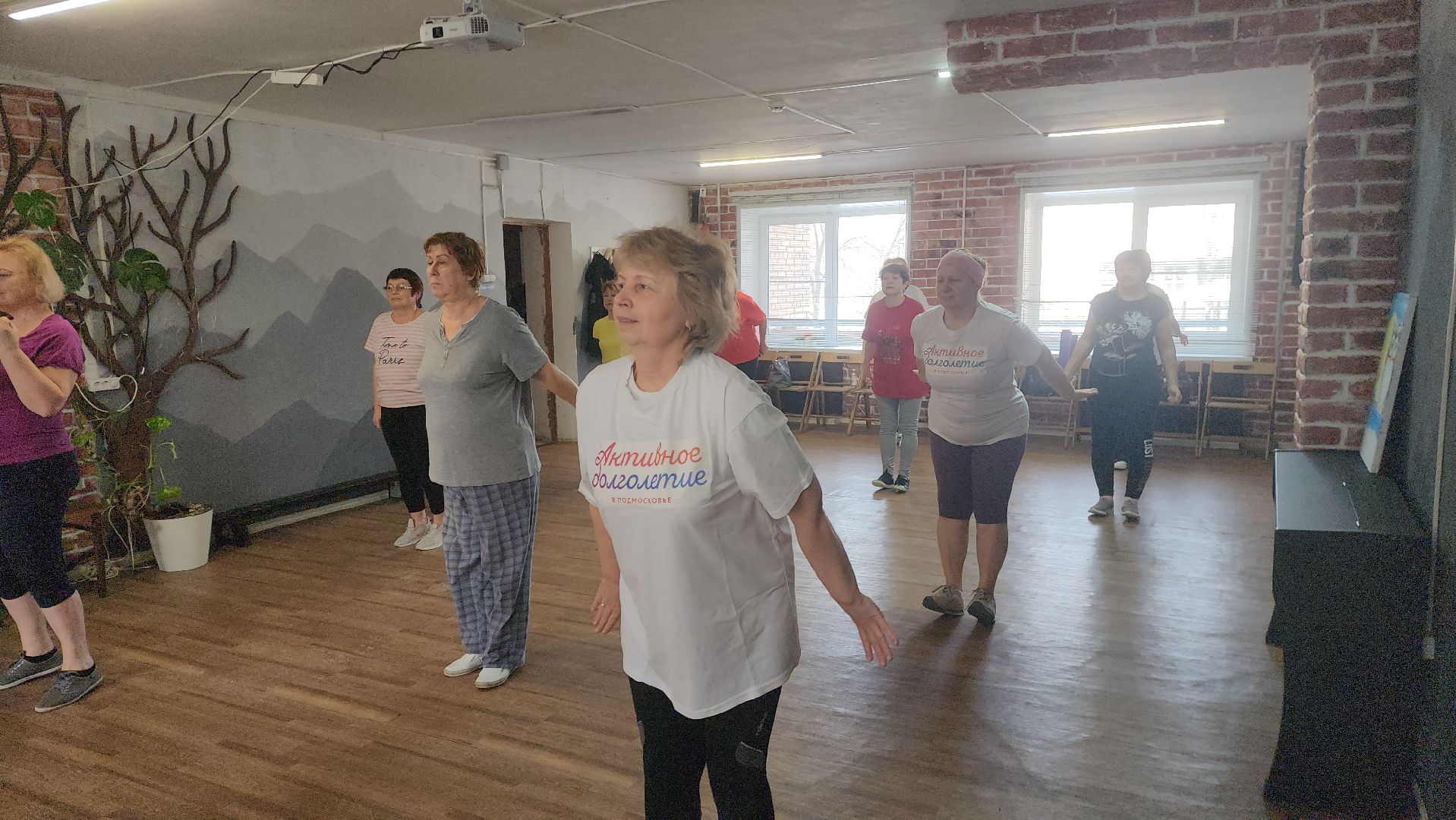 шатура, фитнес для долголетов, фитнес-центр, молодежный центр, активное долголети,