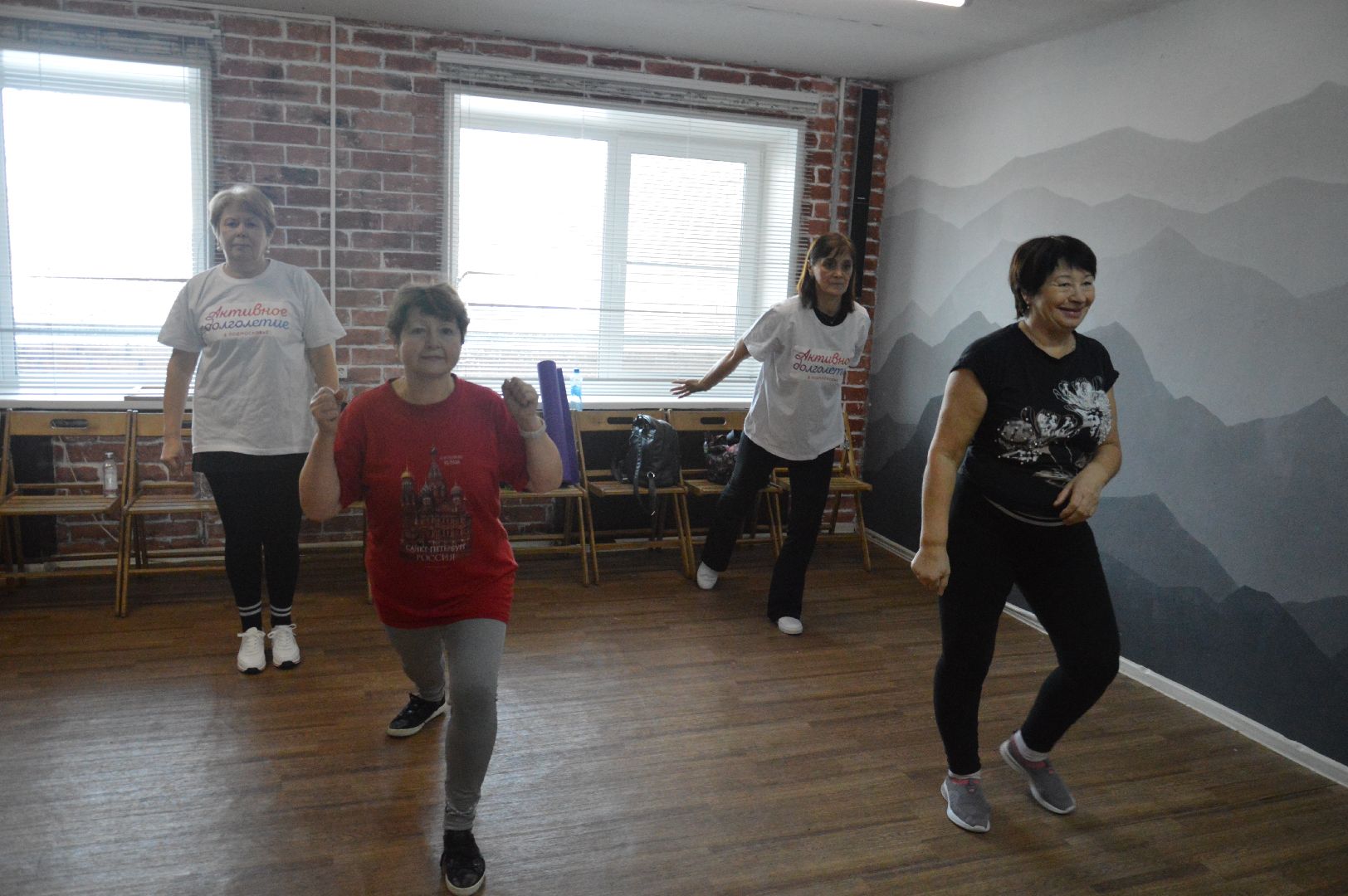 шатура, фитнес для долголетов, фитнес-центр, молодежный центр, активное долголети,