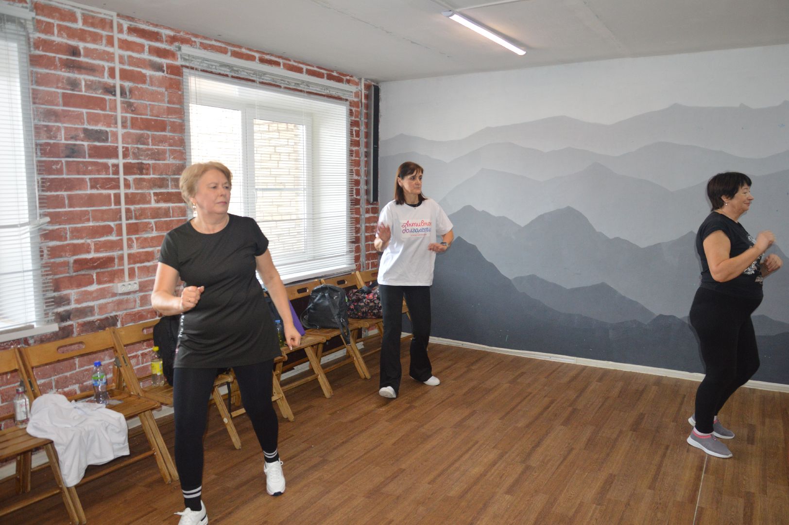 шатура, фитнес для долголетов, фитнес-центр, молодежный центр, активное долголети,