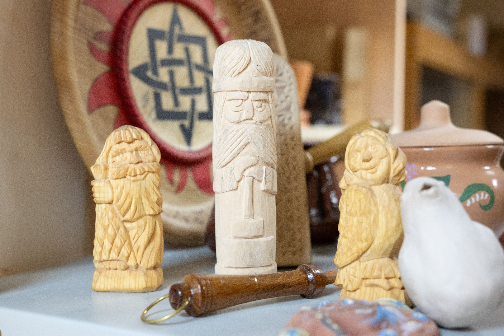 лыткарино, образование, народные промыслы, резьба по дереву,