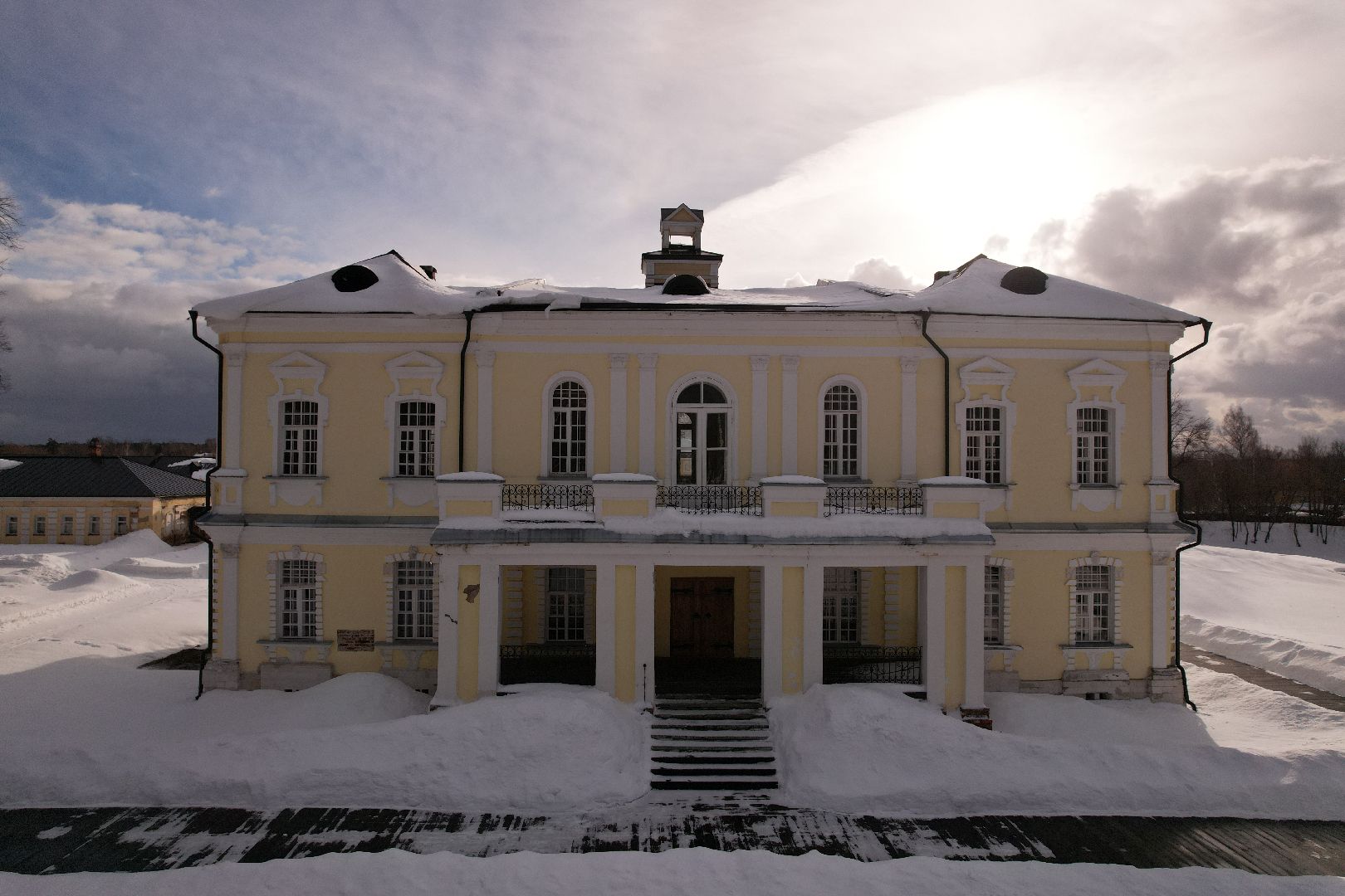 видео с коптера, лосино-петровский, культура, усадьба,