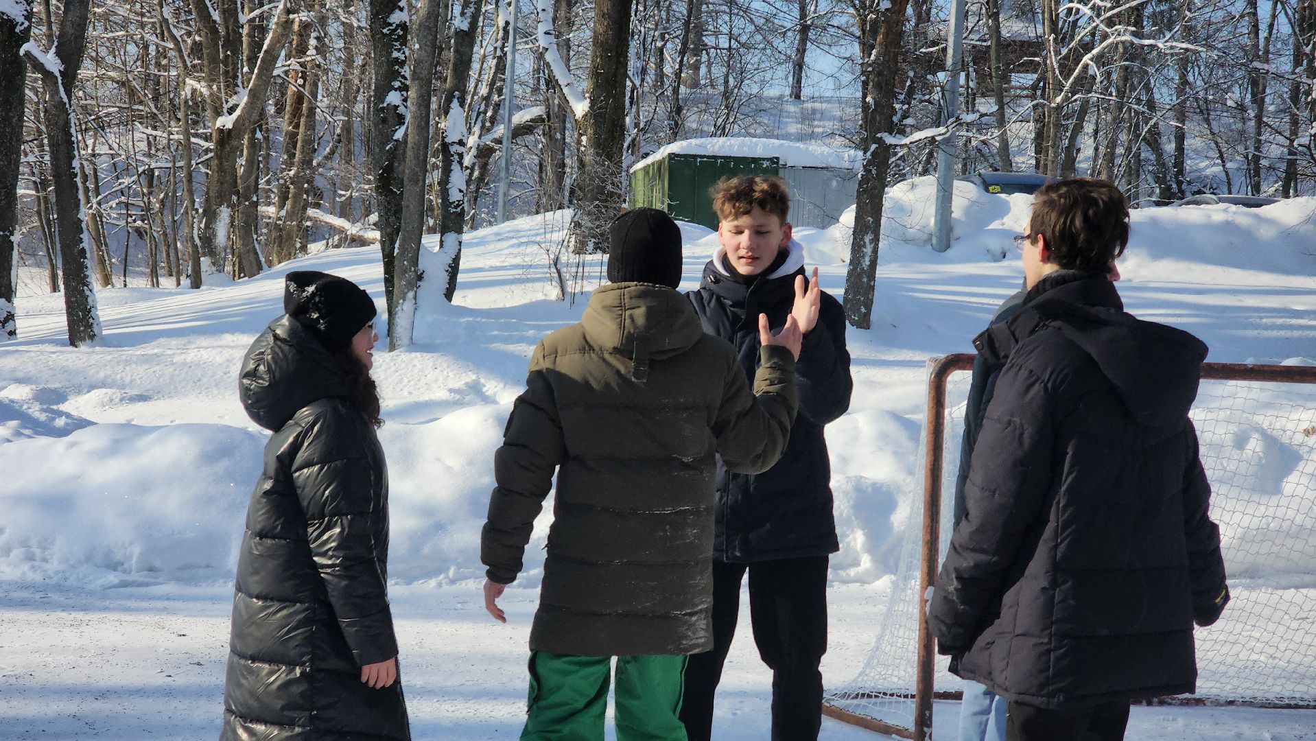 спорт в подмосковье, спорт в рузе, парки, зима 2024, зима в парке, зима в подмосковье, руза,