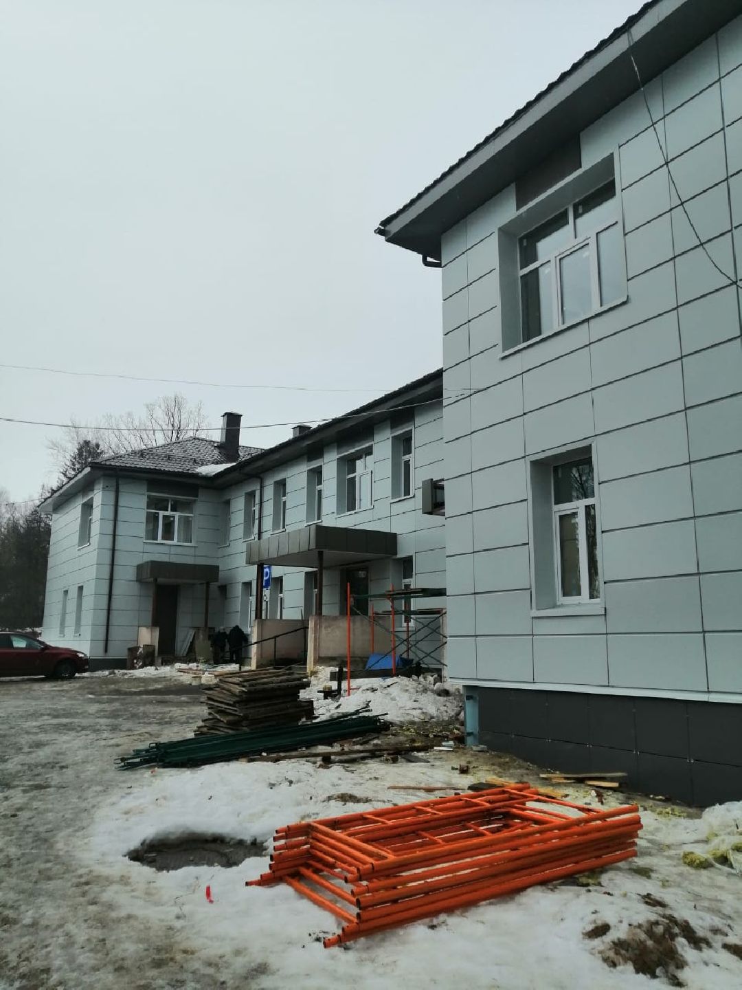 Поликлиника, ремонт, здравоохранение, медицина