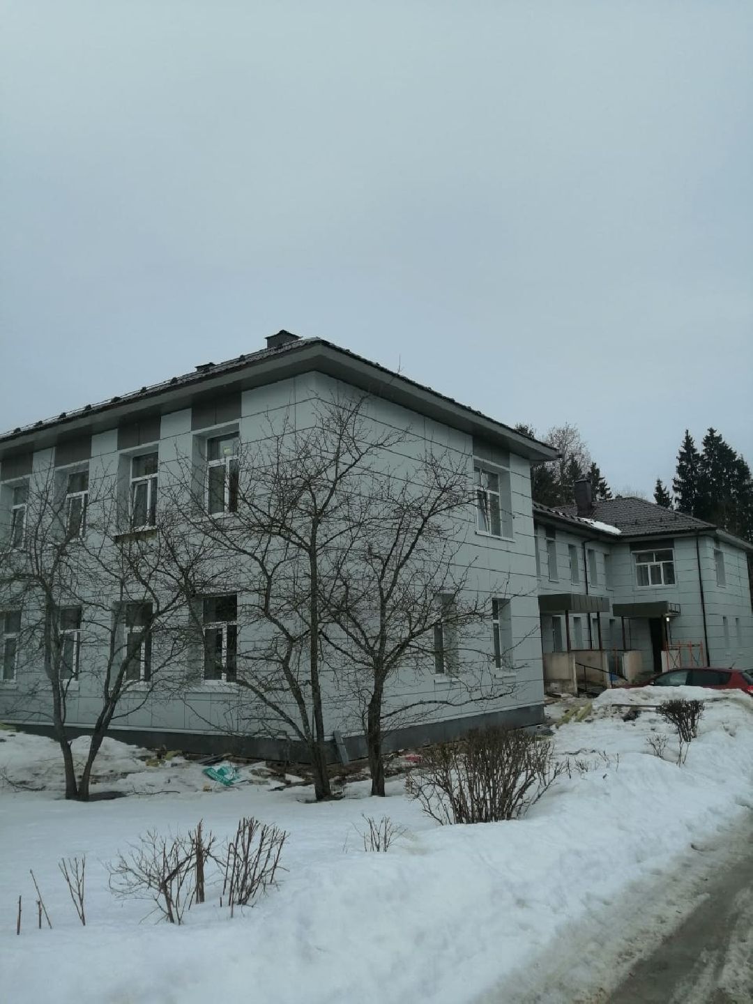 Поликлиника, ремонт, здравоохранение, медицина