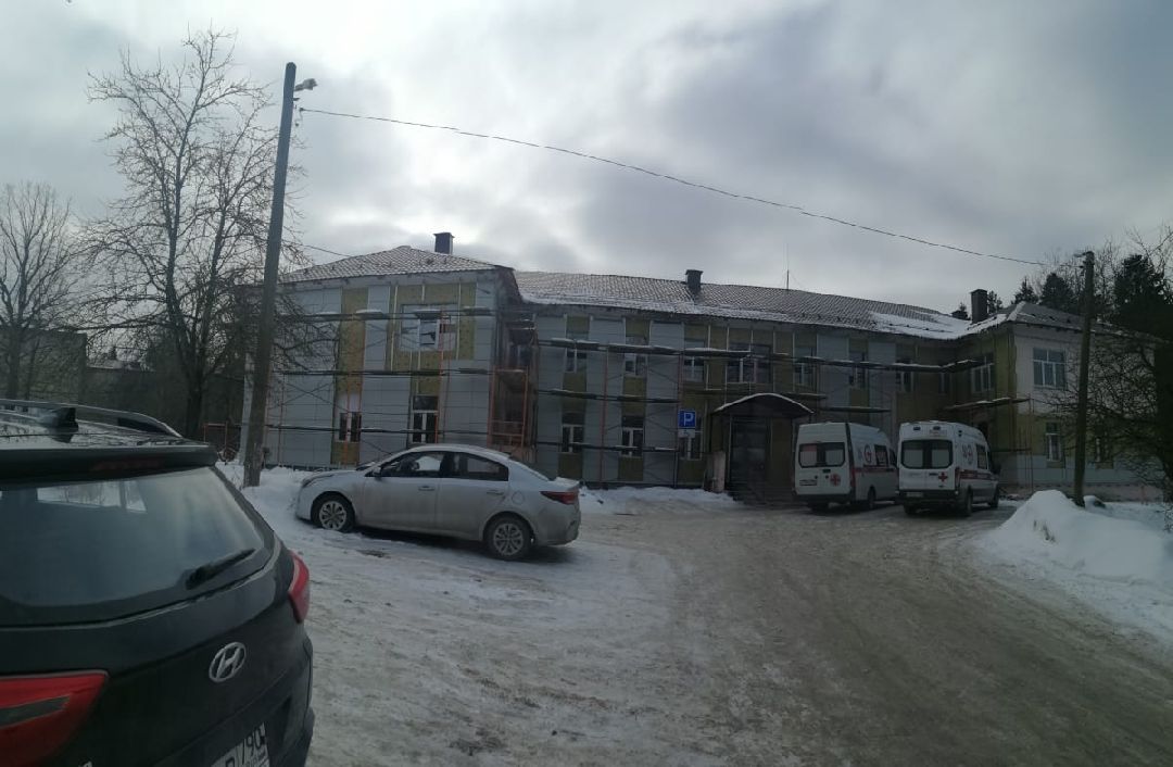 Поликлиника, ремонт, здравоохранение, медицина