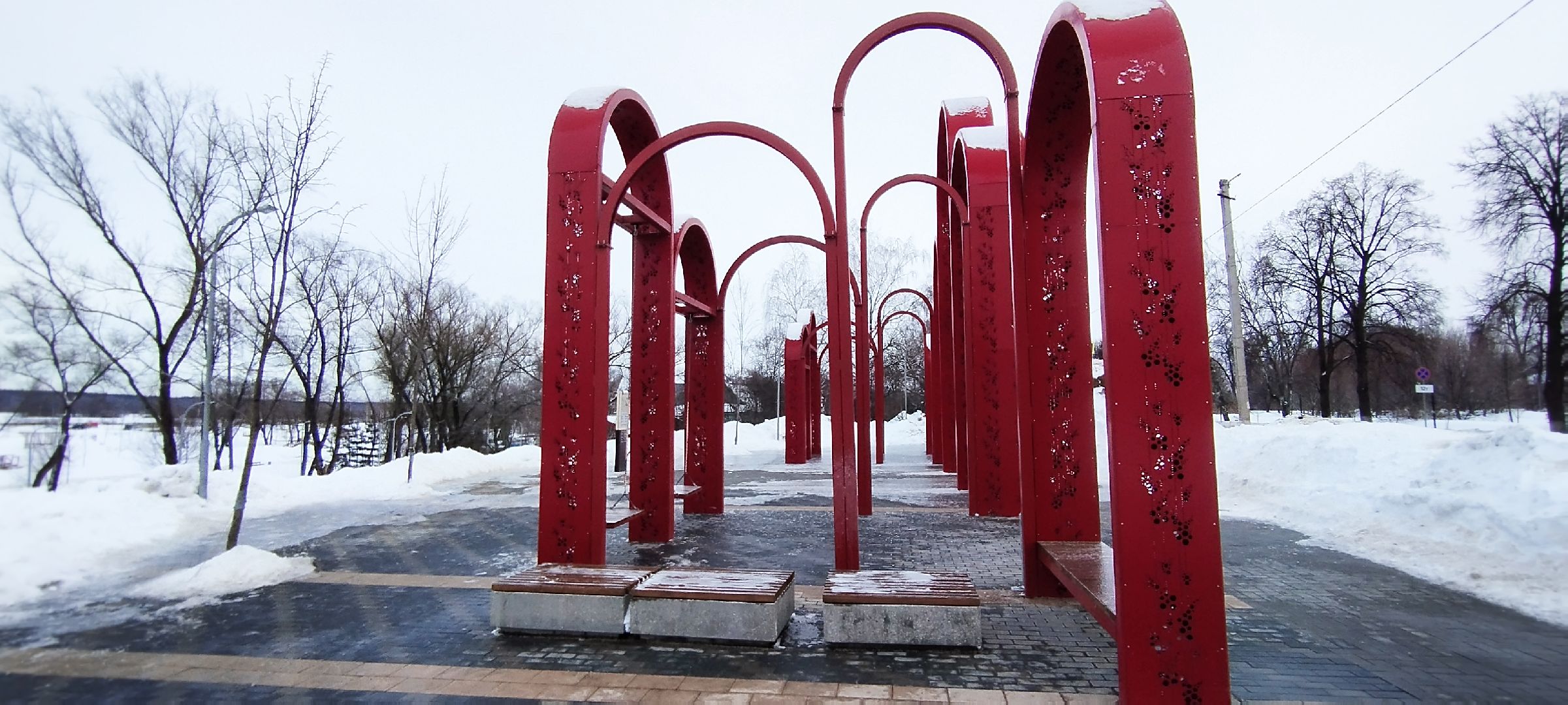 Бронницы, Парк, Бронницкий Луг, Уборка парка,