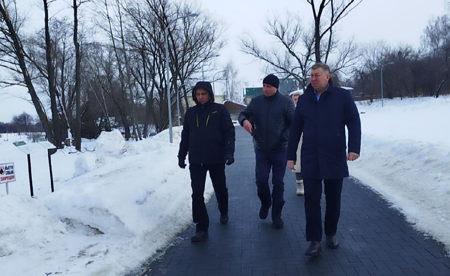 Бронницы, Парк, Бронницкий Луг, Уборка парка,