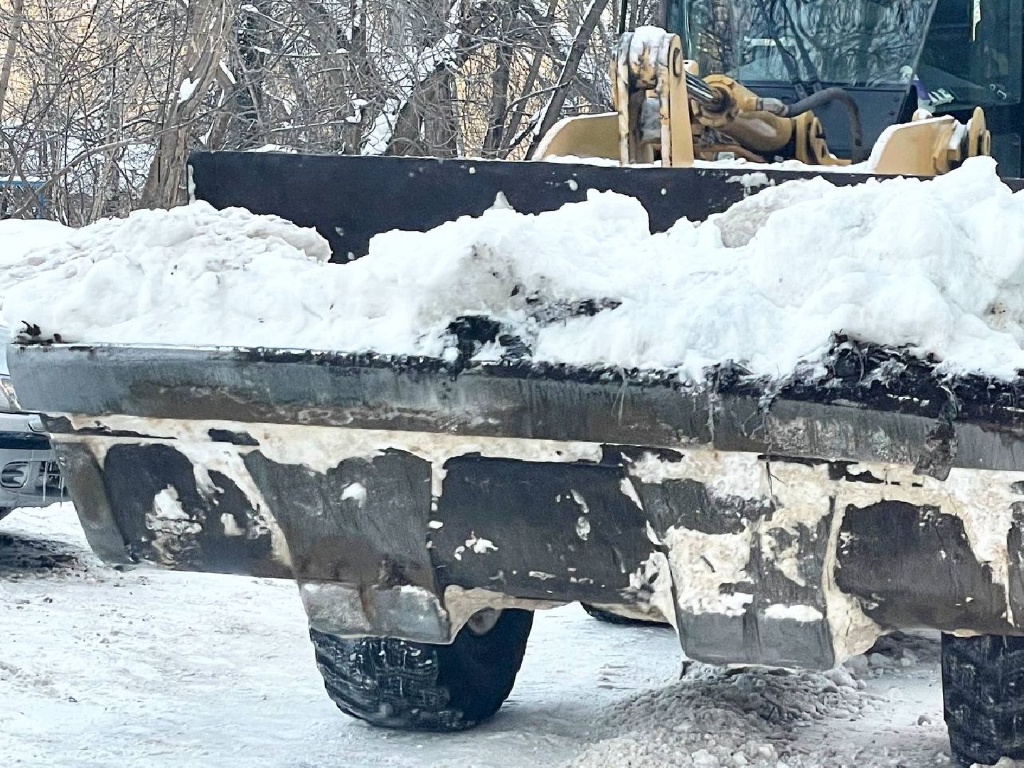 Уборка снега, Коммунальные службы, Содержание территорий, Зима, ЖКХ, Сергиев Посад,