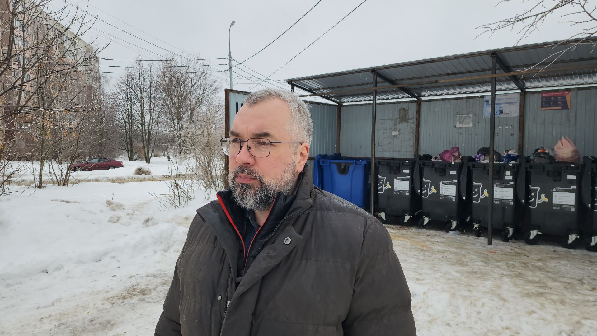 серпухов, депутат, контейнерная площадка, улица юбилейная, дорожные знаки,