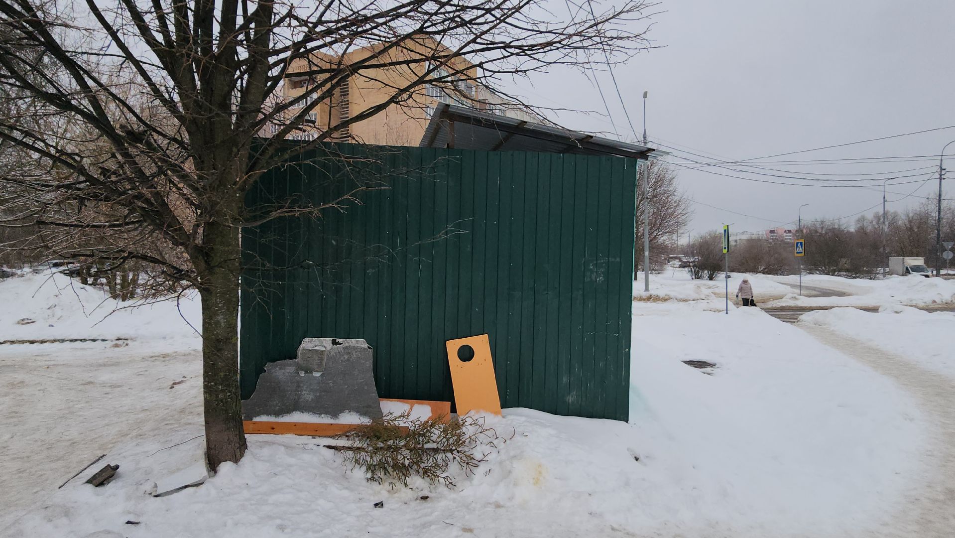 серпухов, депутат, контейнерная площадка, улица юбилейная, дорожные знаки,