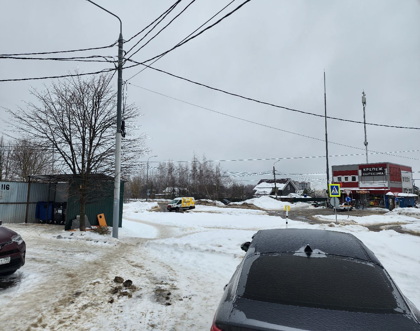 серпухов, депутат, контейнерная площадка, улица юбилейная, дорожные знаки,