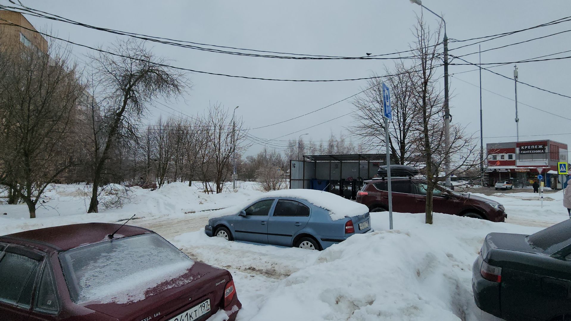 серпухов, депутат, контейнерная площадка, улица юбилейная, дорожные знаки,