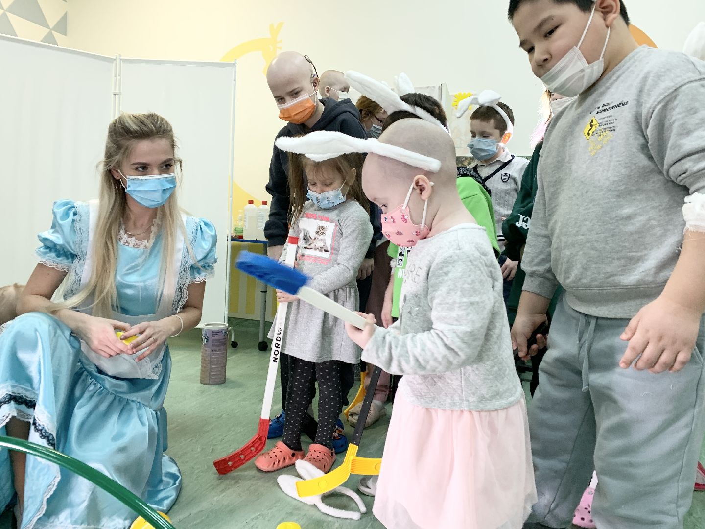 Балашиха, Подмосковье, московский областной онкодиспансер, рак, онкология, Проект Учим-знаем, дети,