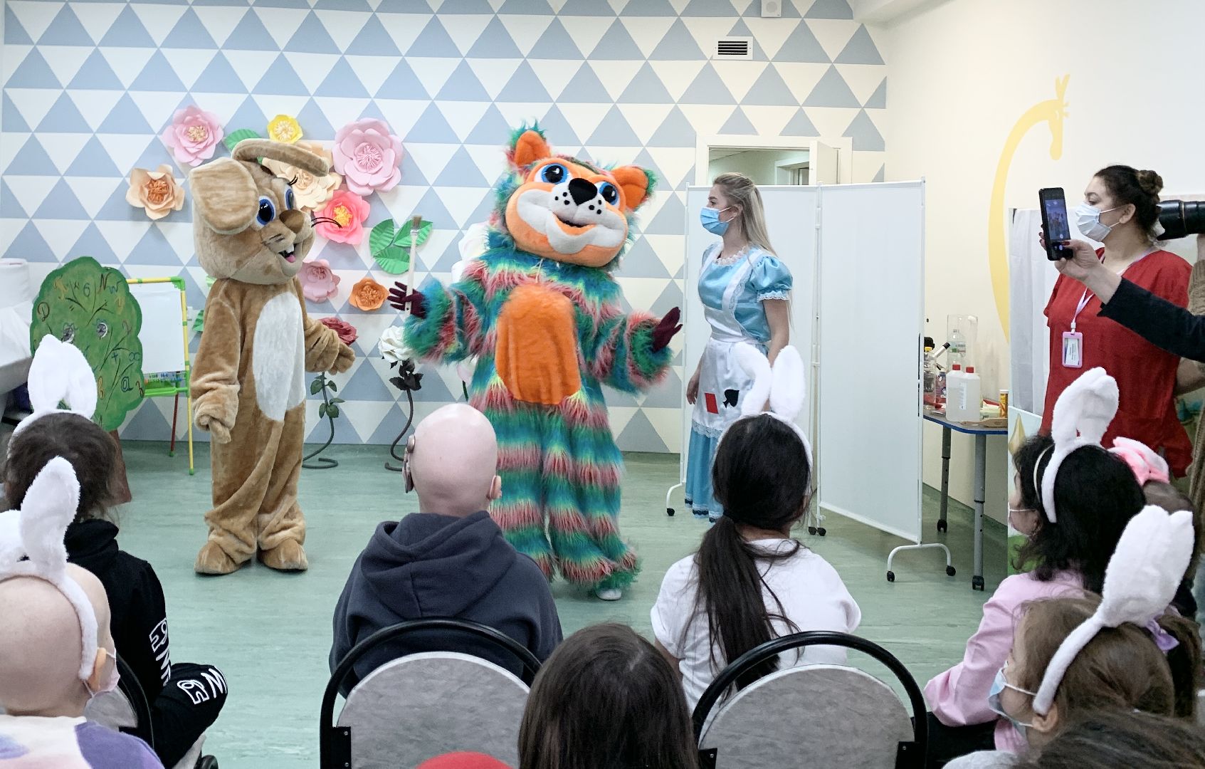 Балашиха, Подмосковье, московский областной онкодиспансер, рак, онкология, Проект Учим-знаем, дети,