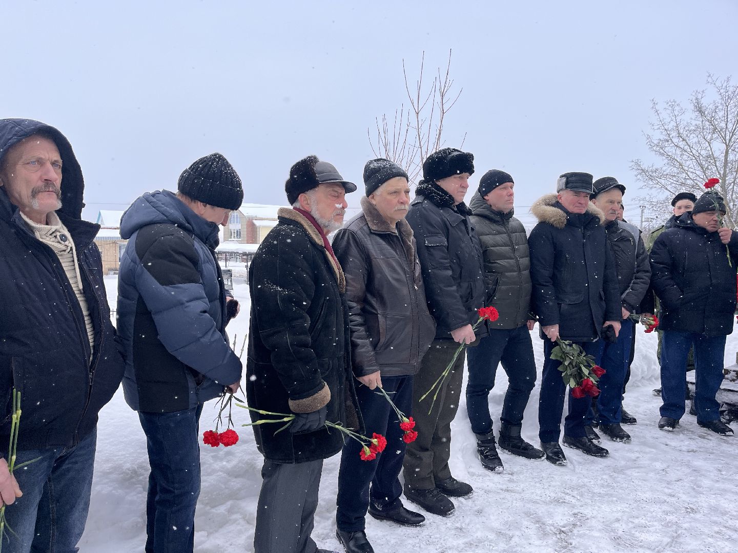 Шаховская, митинг, воины,