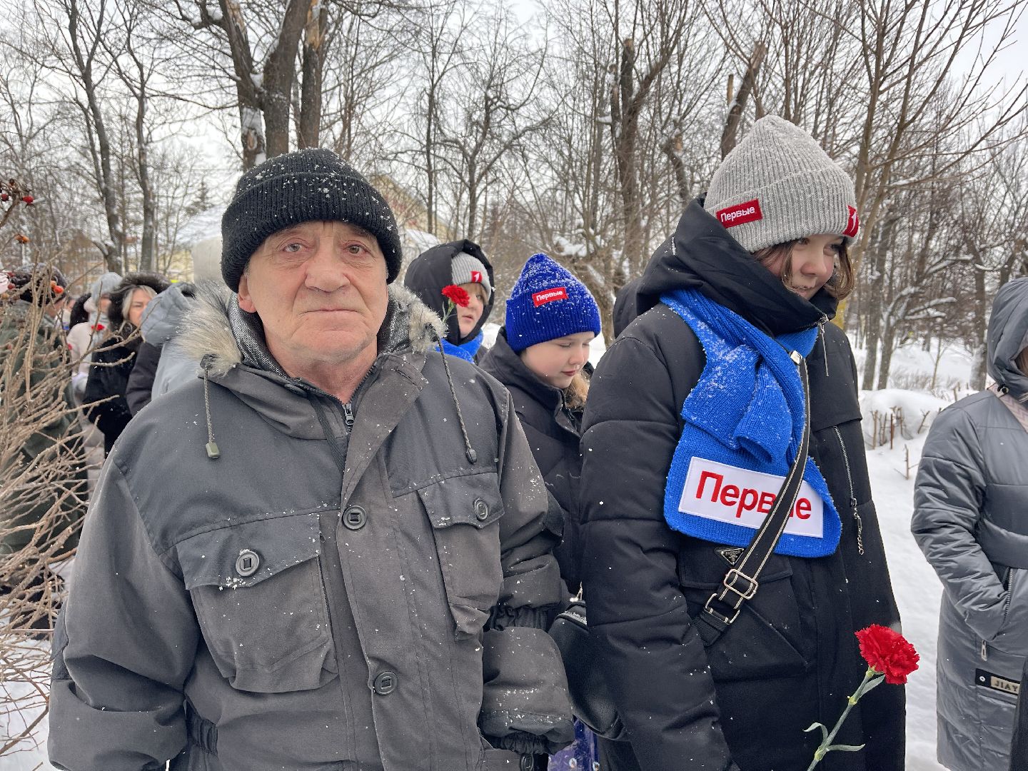 Шаховская, митинг, воины,