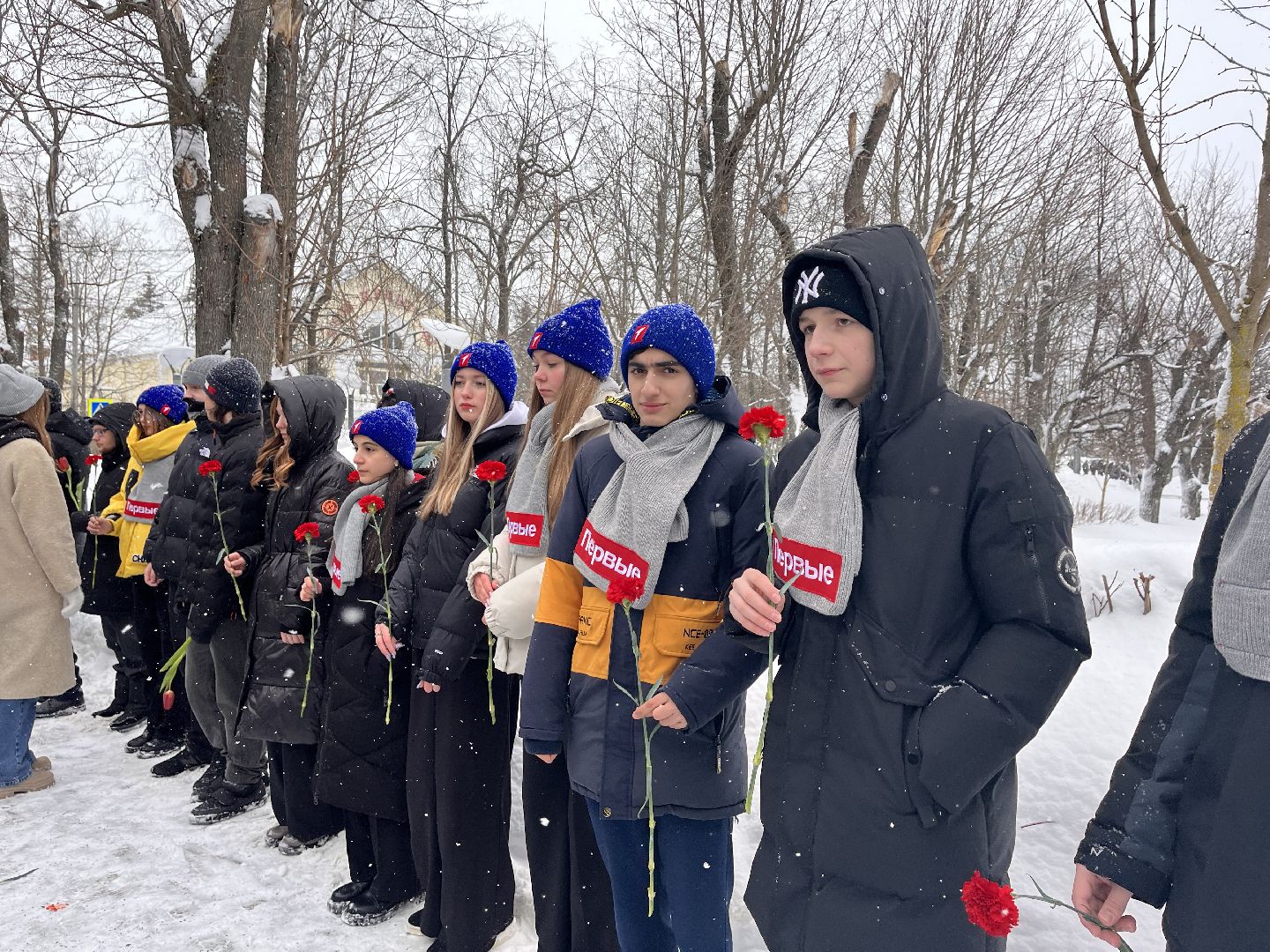 Шаховская, митинг, воины,